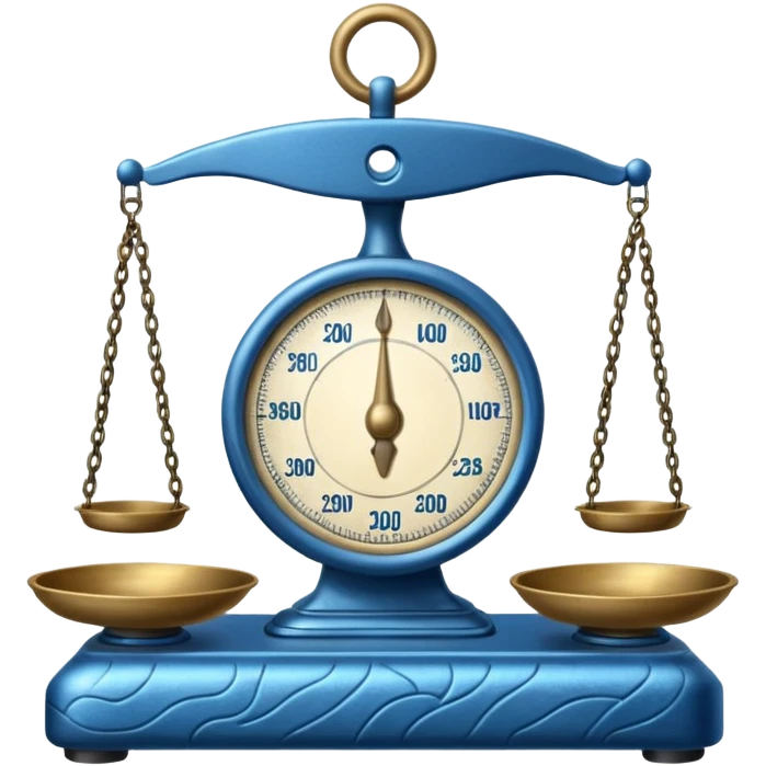 ancient Scale with Blue  emoji