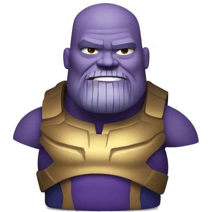 gay fat thanos emoji