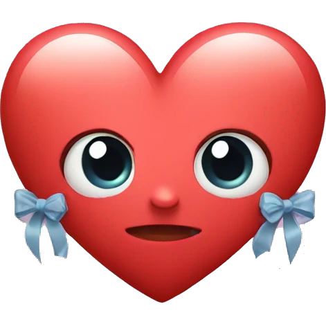heart with bow emoji