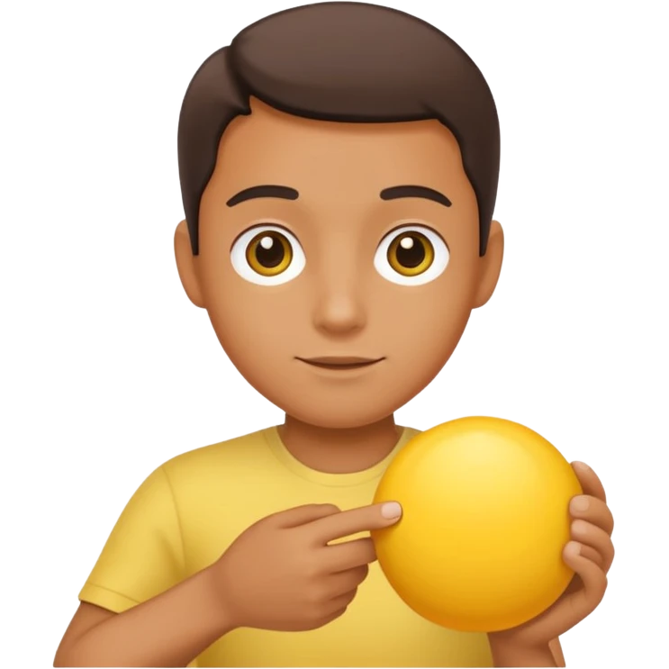😏. This emoji holding his yellow dick emoji