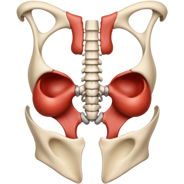 woman Pelvic bone emoji