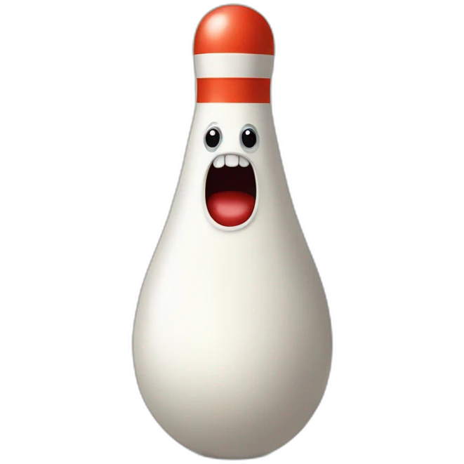 bowling pin monster emoji