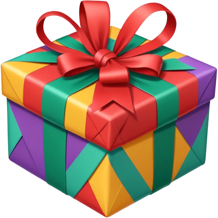 cadeau de noel emoji