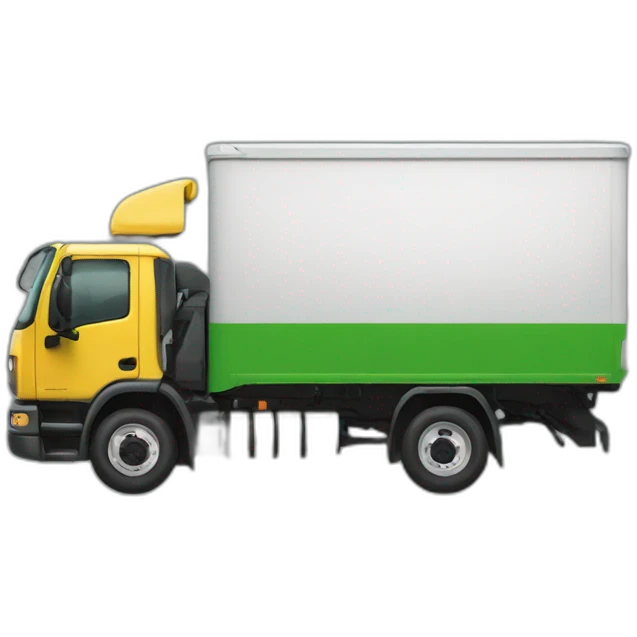 Camion vert emoji