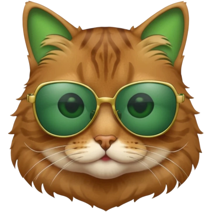 Cat wearing sunglasses emoji