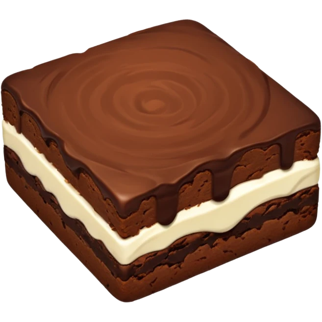 Brownie emoji