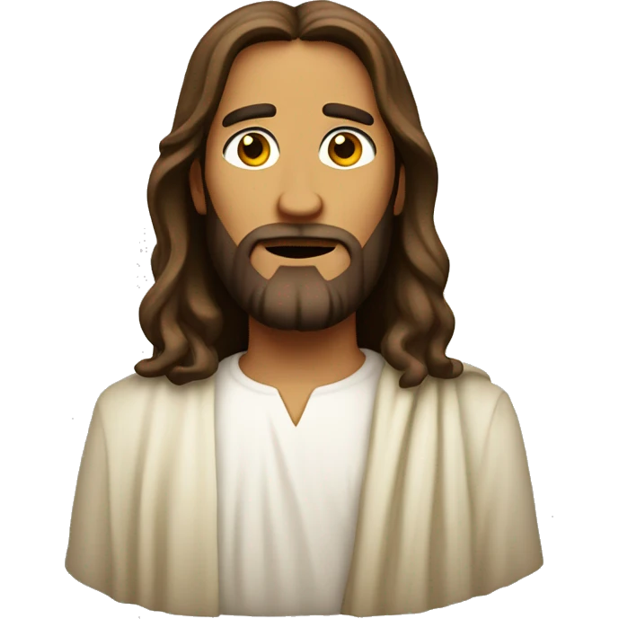 jesus giving you the side eye emoji