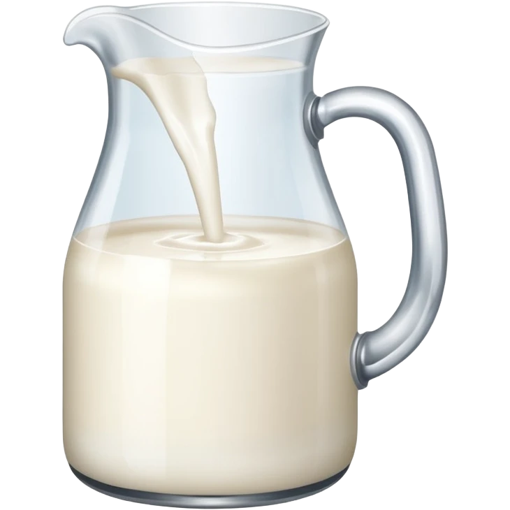 spilled glass jug of milk emoji