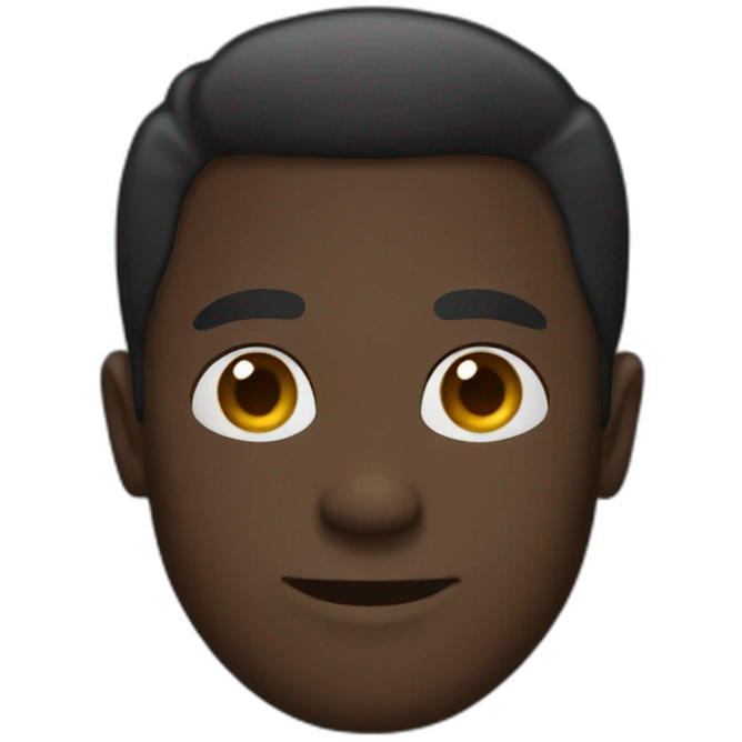 solo blue shirt dark-skinned emoji