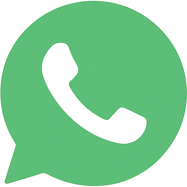 modern clean whatsapp logo, green and white, no text, no background emoji