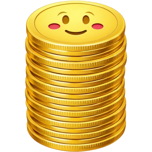 The secret to success emoji that looks like digital currency emoji