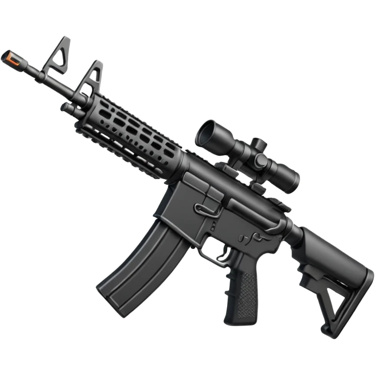 M4 rifle  emoji