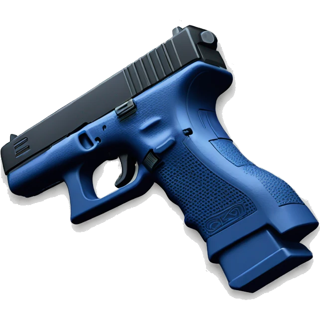 Glock17 blue laser emoji