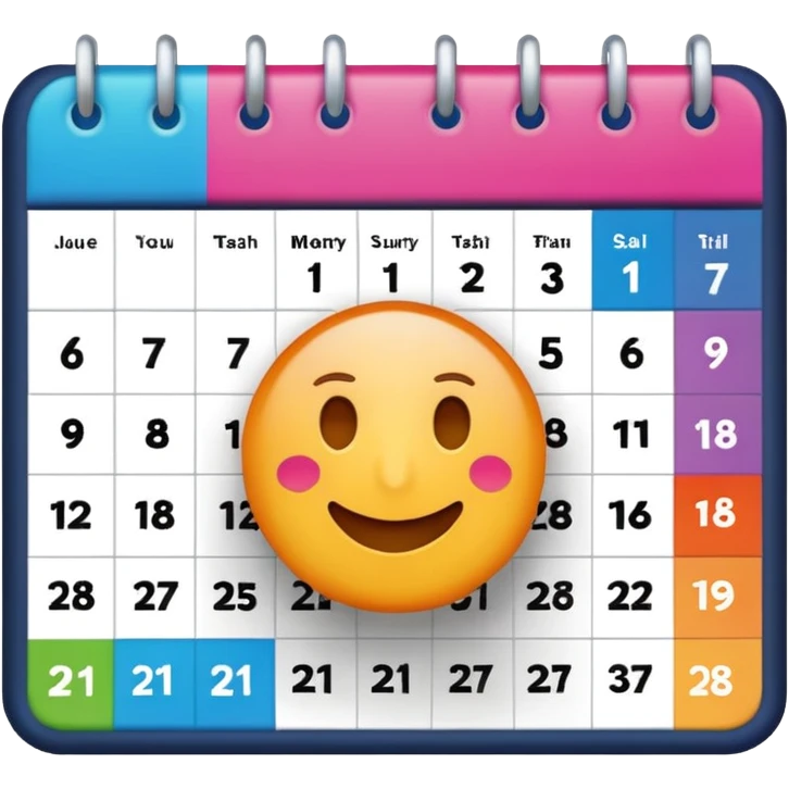 A month emoji