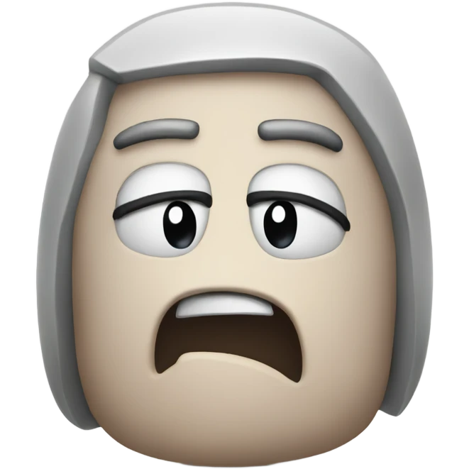 Disgusted at phone message emoji