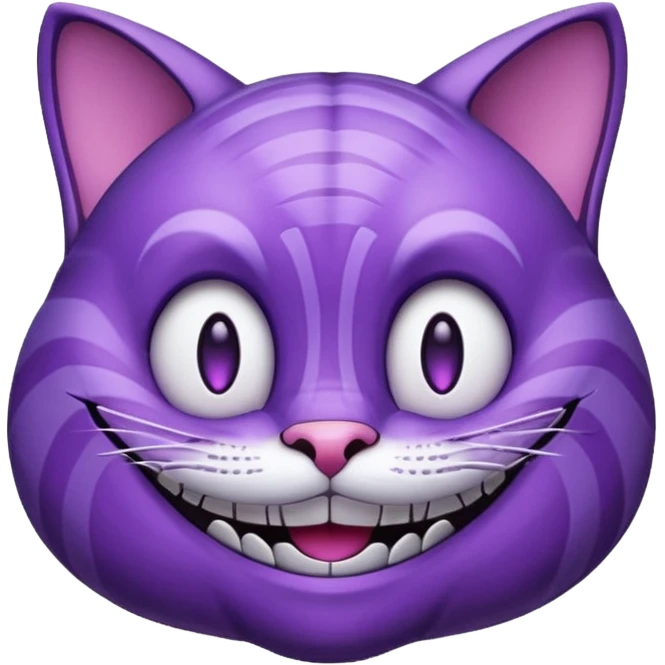 Cheshire Cat Emoji emoji