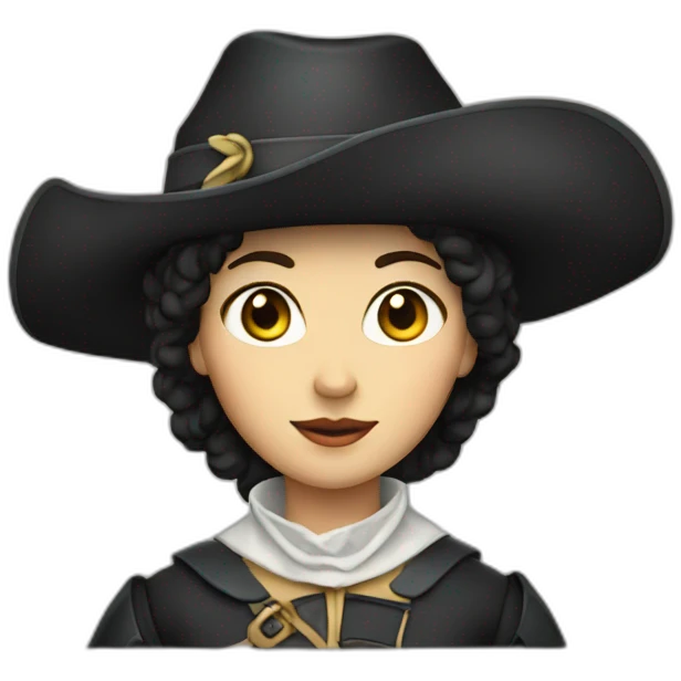 lady musketeer emoji