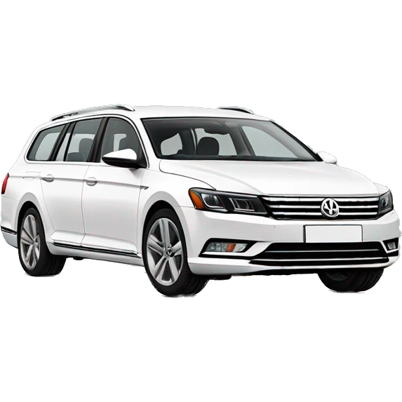 Passat b8 Kombi weiß emoji