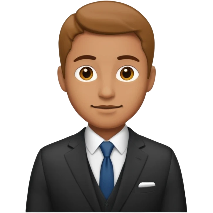 man in a suit emoji
