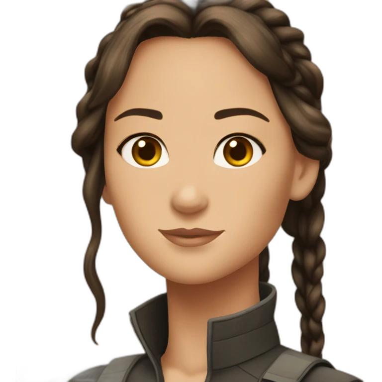 Katniss Everdeen Hunger Games  emoji