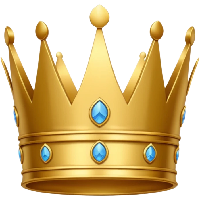 peace shaped crown emoji
