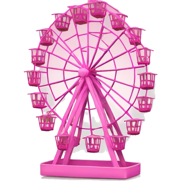 pink ferris wheel emoji