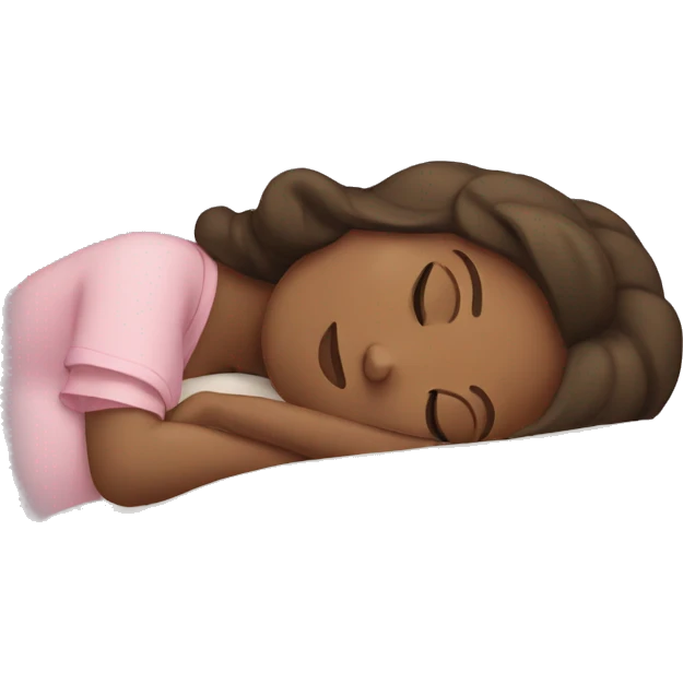 girl sleeping emoji