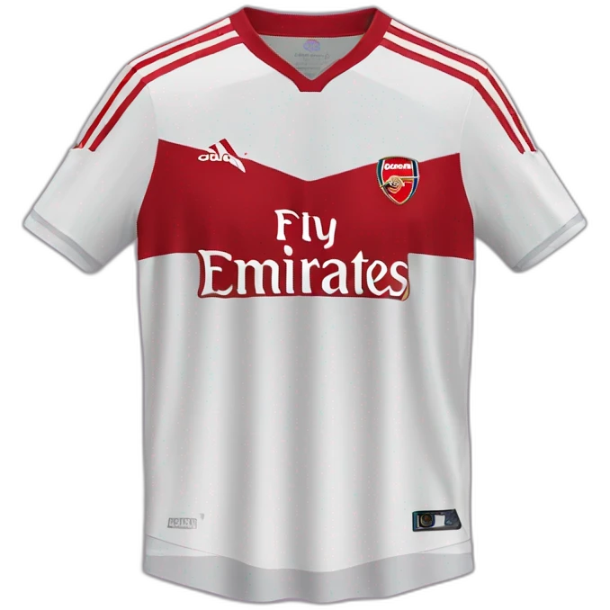 Arsenal home jersey 2023 emoji
