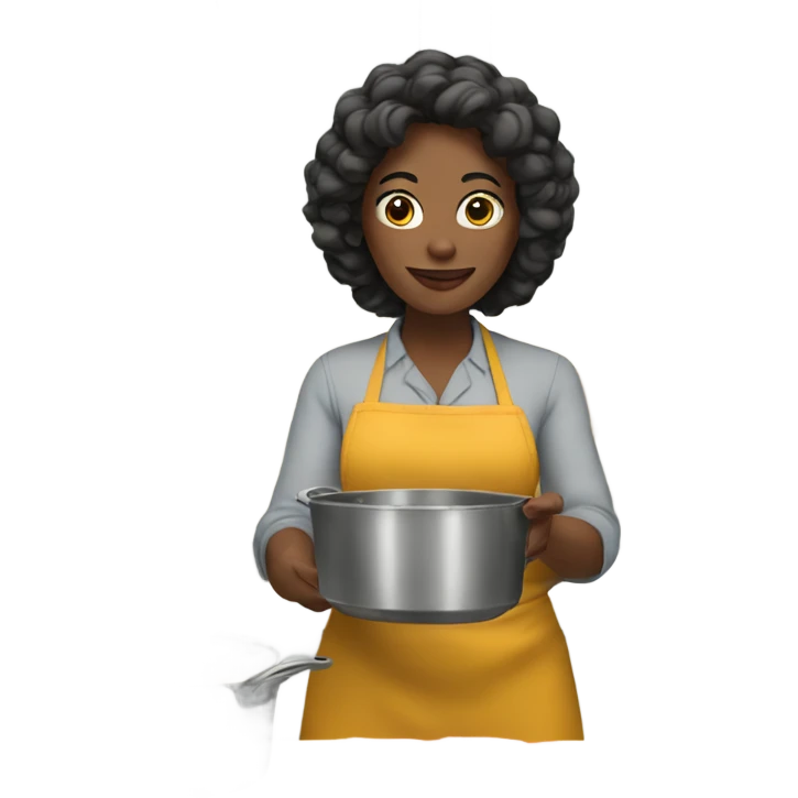 Wife make supper emoji