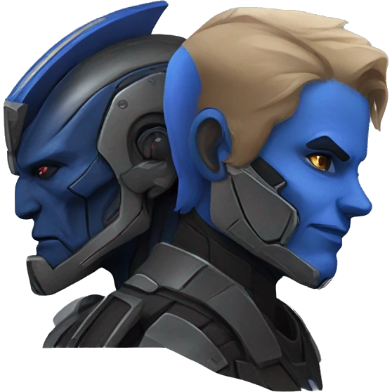 Garrus with Shepard emoji