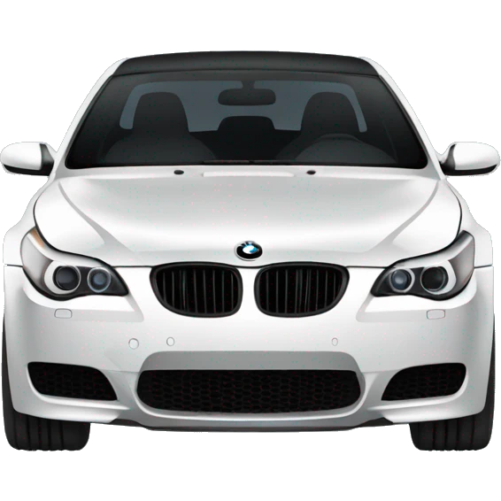 Bmw car black m5 e60  emoji