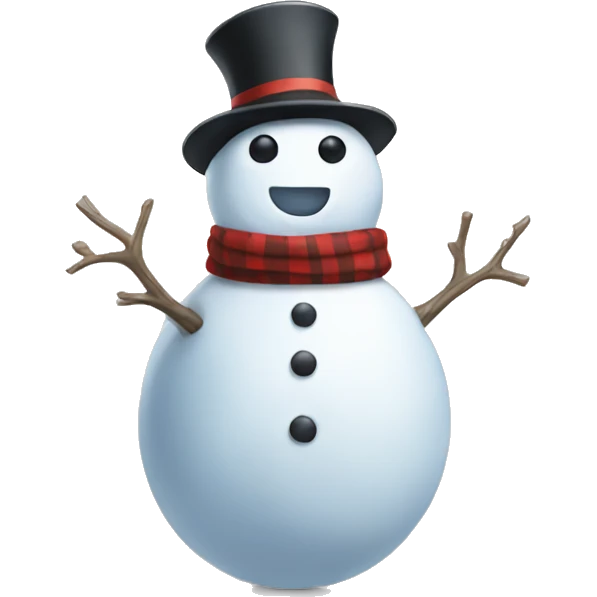 Snowman emoji