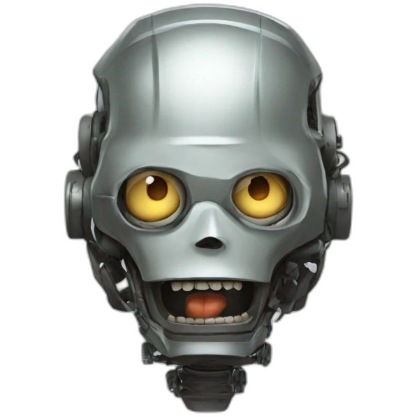 Crazy bot emoji