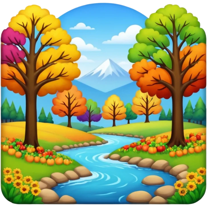 il cambio delle stagioni emoji