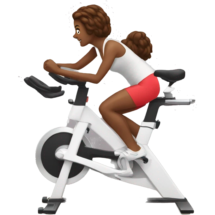 Spin class emoji