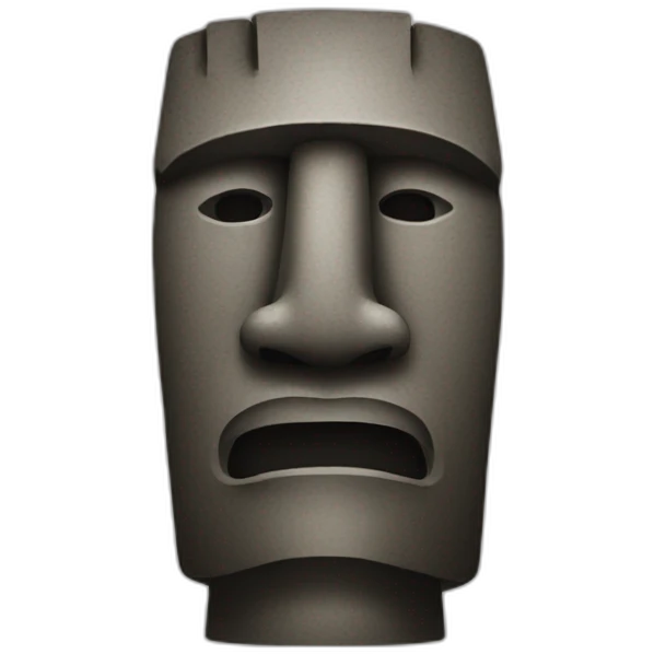 Moai emoji