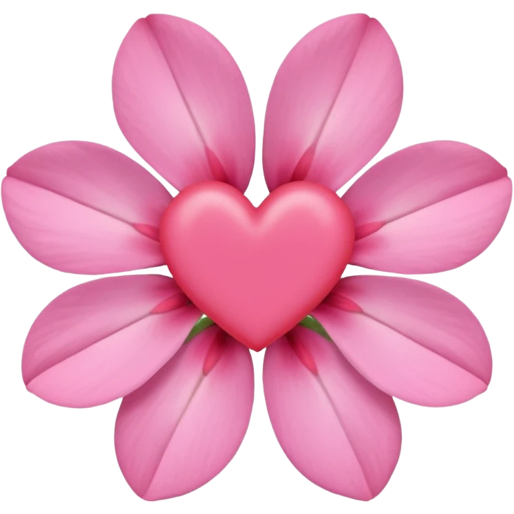 Create a minimalist, pastel-colored emoji inspired by the stock flower (Şebboy), with soft petals and a hidden heart symbol to represent love and tenderness. emoji