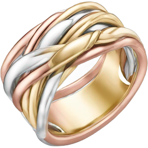 cartier trinity ring emoji