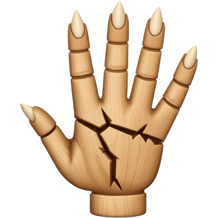 a splinter in finger, only splinter emoji