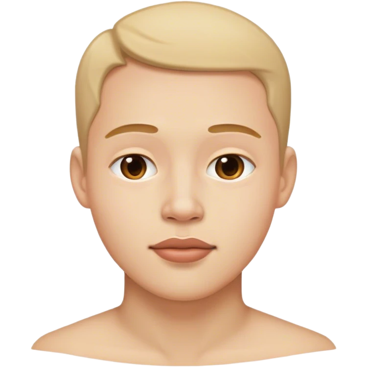 extended chin emoji