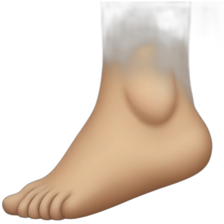 Dirty feet emoji