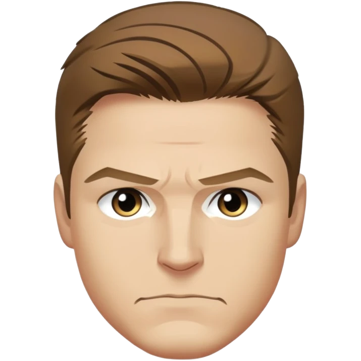 hawkeye clint barton portrait marvel, brown hair from captain america: civil war emoji