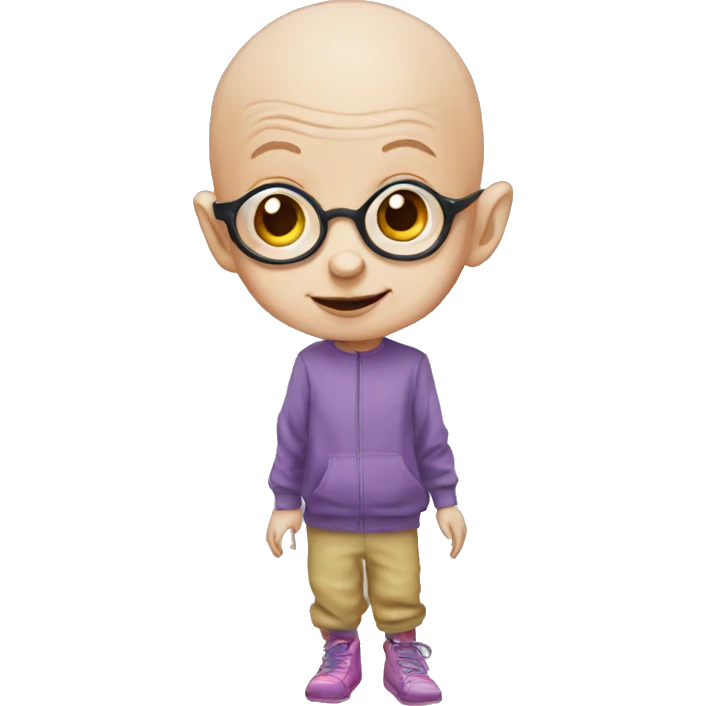 Progeria emoji
