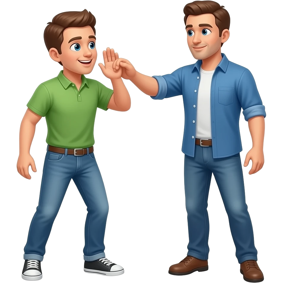 slapping a man emoji