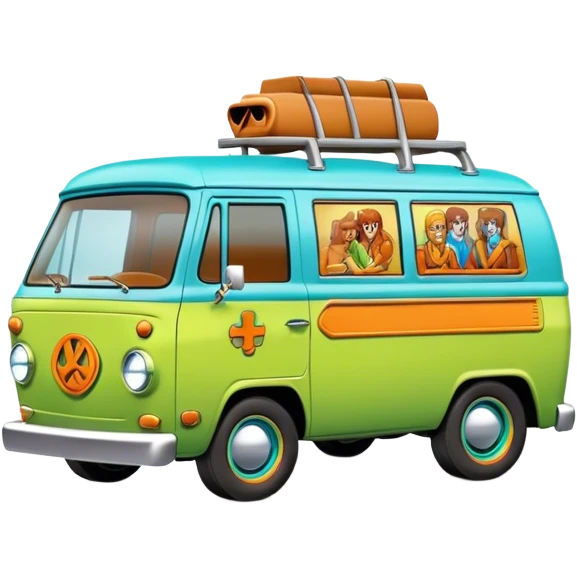 scooby doo mystery machine emoji