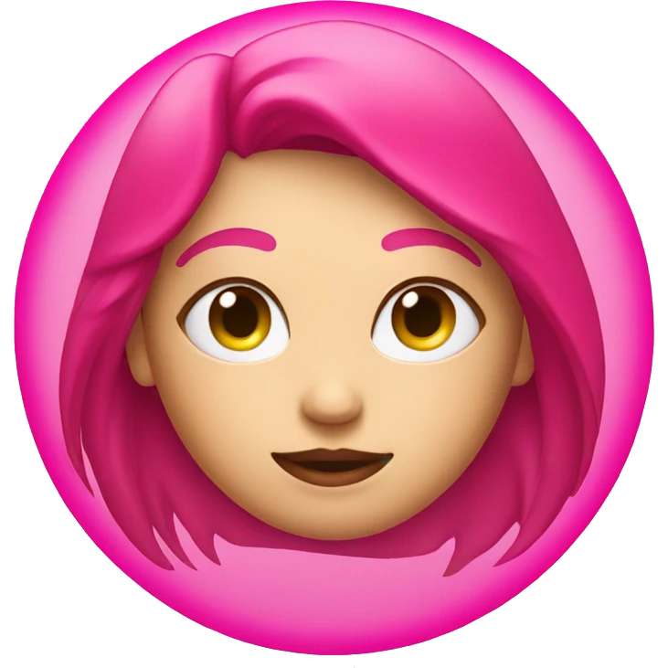 hot pink circle emoji