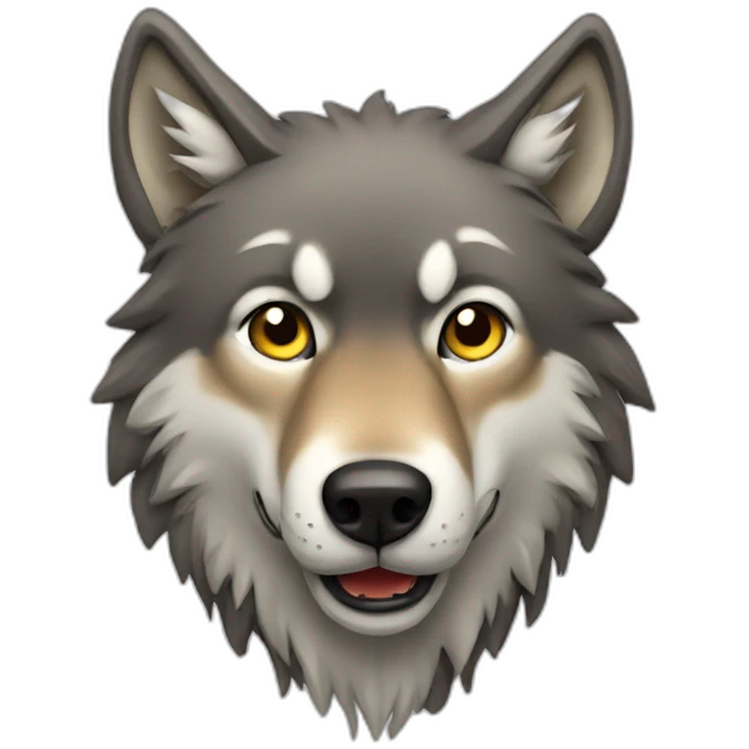 wolf emoji