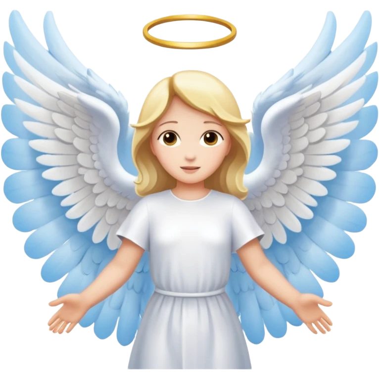 angel flying emoji