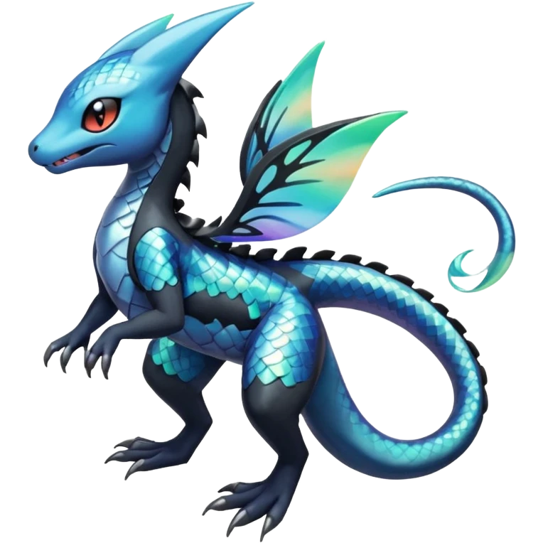 Meloetta-Dewott-Salandit-Nargacuga-Pokémon-Fakémon-fusion-hybrid-creature emoji