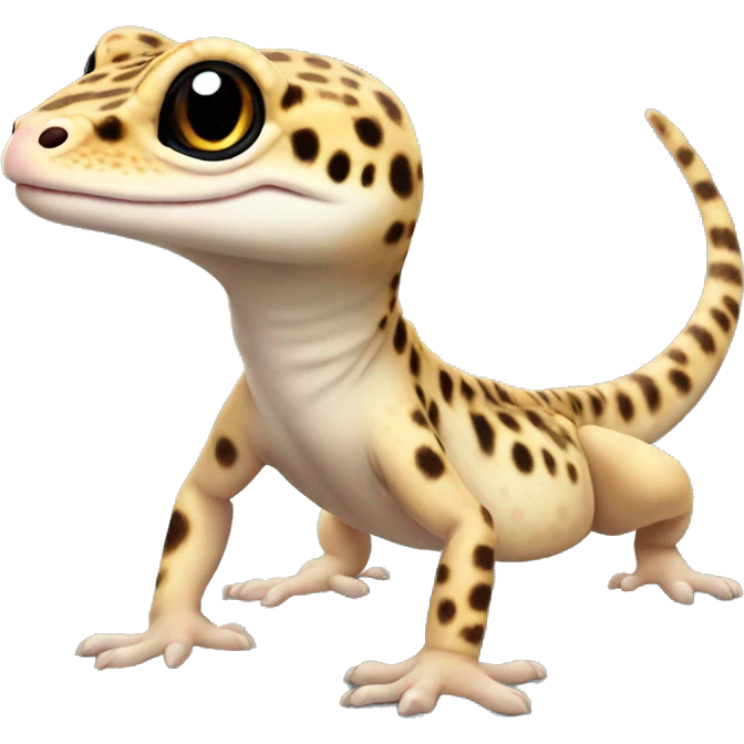 Leopard gecko emoji
